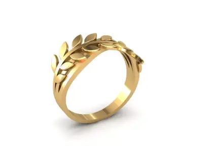 Wheat Ring 3D print model