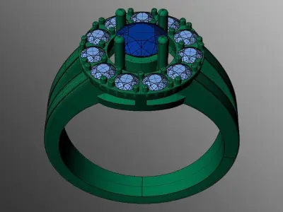 Ring bi50 3D print model