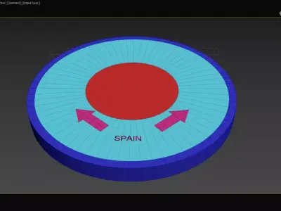 Regarding the Lost South - Land beyond the North Pole - Concept 3D model