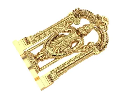 Tripati Balaji Pendant  3D print model