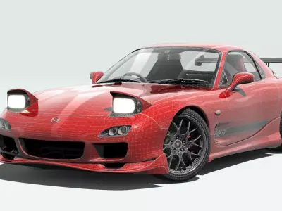Mazda RX7 Tune 3D model