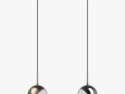 81551x Dafne Lightstar Pendant light 3D model