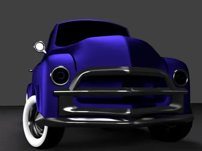 Chevy pickup 54 3D model