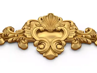 carved classic decorative ornament cnc 3d printing stl 22 3D print model