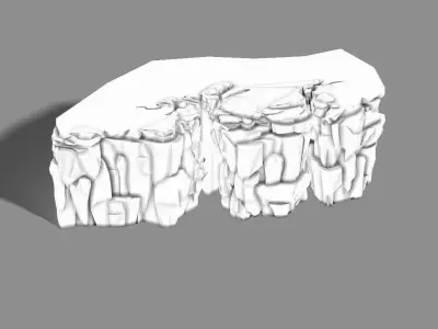 sTONE Town Magic Cave - Stone 02 3D model