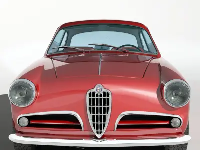 1958 Alfa Romeo Giulietta Sprint Veloce 3D model