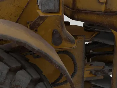 bulldozers 3D model
