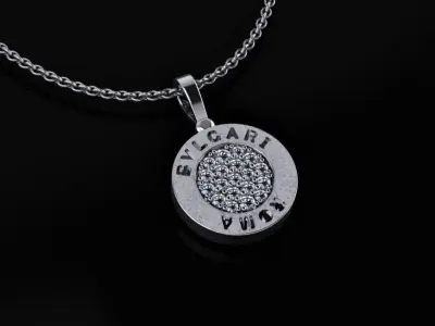 Bvlgari Pendant 3D print model