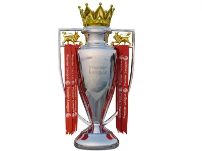English Premier League trophy 3D Model 3D model