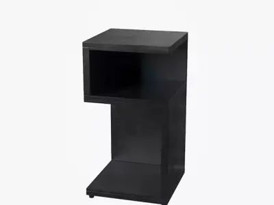 Terence End Table painted Low-poly 3D model
