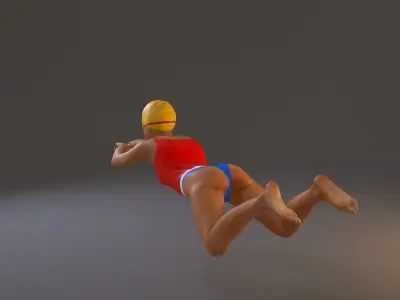 Swwimming Pool Female BCC 2130 006 3D model