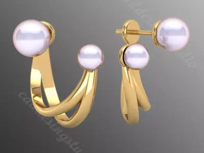 Earrings od105 3D print model