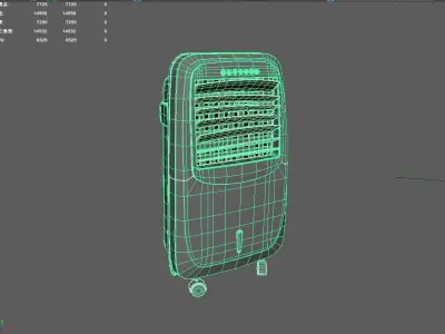 Basketball Low-poly 3D model 8