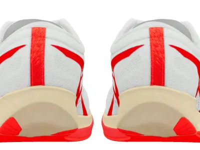 Asics Metaracer runing shoes  3D model