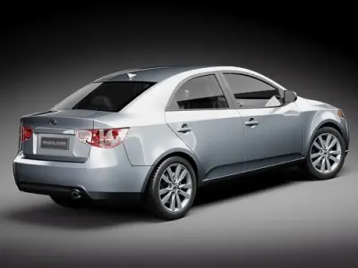 Kia Forte 3D model