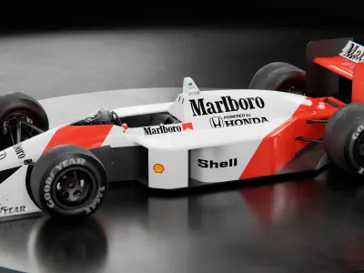McLaren Mp4-4 3D model