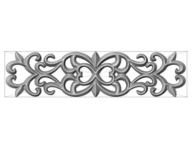 Floral molding  3D print model