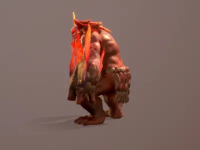 Ternon 3D Animations Low-poly 3D model