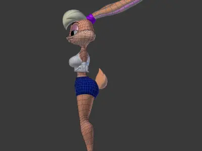 Lola Bunny Classic 3D model