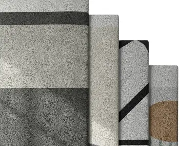 Carpet set 52 3D model
