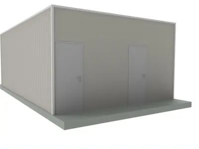 Garage 3D model buy