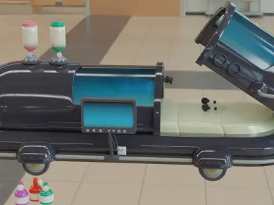 Medical Pod 3D model