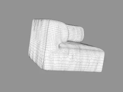 Single Sofa Chair  3D model