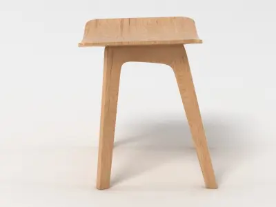 Zeitraum Morph Stool 3D model