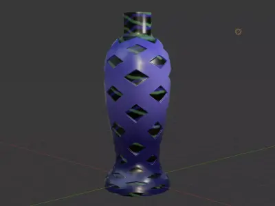 beautiful jar Free low-poly 3D model