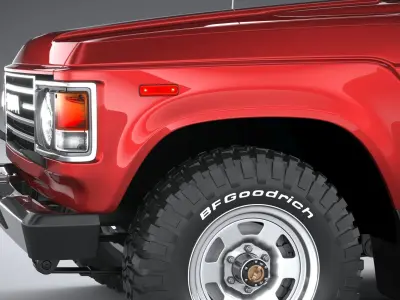 Toyota Land Cruiser J60 1980 3D model