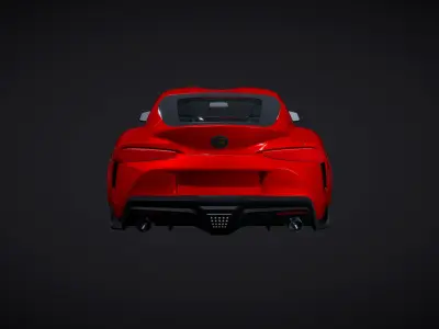 Car Sport Coupe 01 Active 3D model