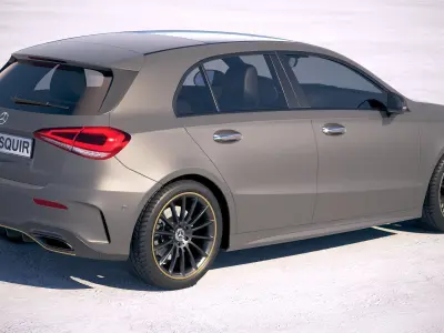 Mercedes A-Class AMG 2019 3D model