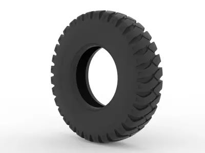 Truck Tyre 3D model by 3D-POLY-CRAFT-STUDIO