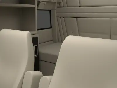 Peterbilt-379 Interior Low-poly 3D model