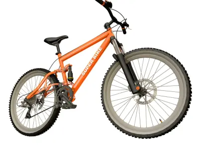 Off Road Mountain Bike Evo 3D model