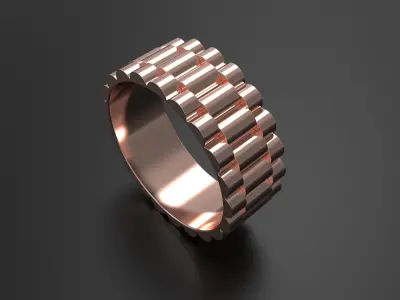 Rolls ring  8 mm  wide 3D print model