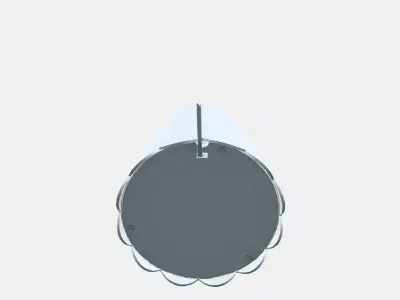 SOLBO Table lamp Low-poly 3D model