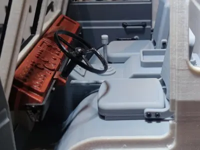 Crawler V304 6x6 for TRX6 - 1-10 RC body 3D print model