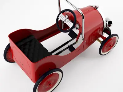 Classic Pedal Car by Baghera 3D model