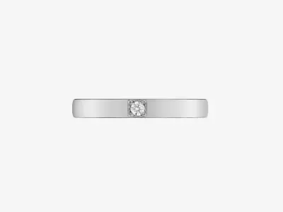 BULGARI - MARRY ME - RING - ONE DIAMOND 3D print model