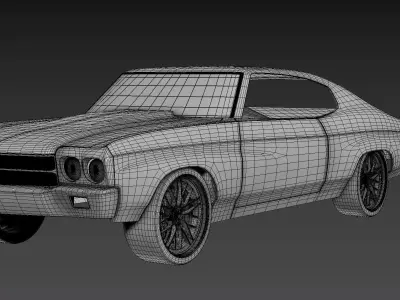 1970 Chevelle Base 3D model
