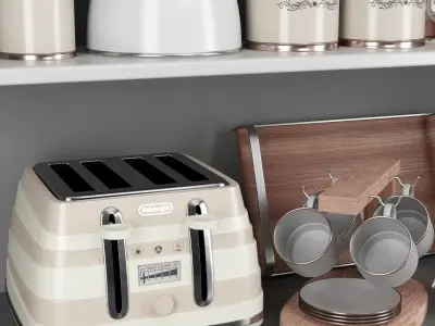 kitchen accessories 03 3D model