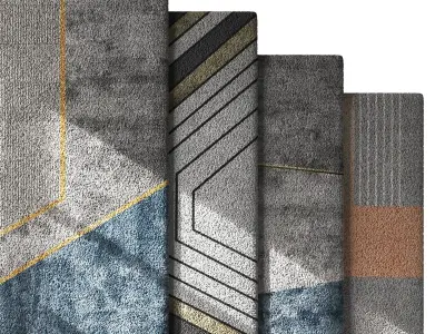 Rug Set 29 3D model