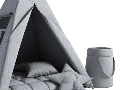  Kids Wigwam  3D model