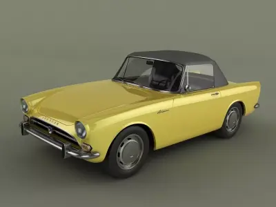 Sunbeam Alpine Series 4 3D model
