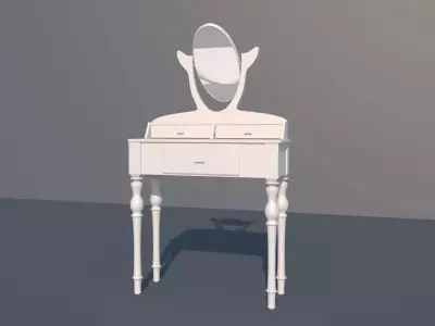 Dressing table 3D model