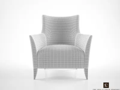 The Sofa and Chair Co Sail armchair 3D model