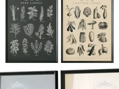 Gallery Wall 98 3D model