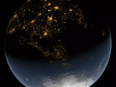 Terran Planet 08 Free 3D model