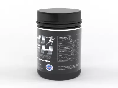 Protein Powder 3D model 22